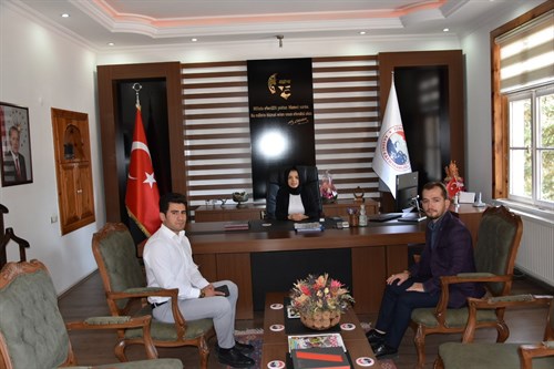 Türk Diyanet Vakıf-Sen Akseki Temsilcilerinden Kaymakam Karataş'a Ziyaret